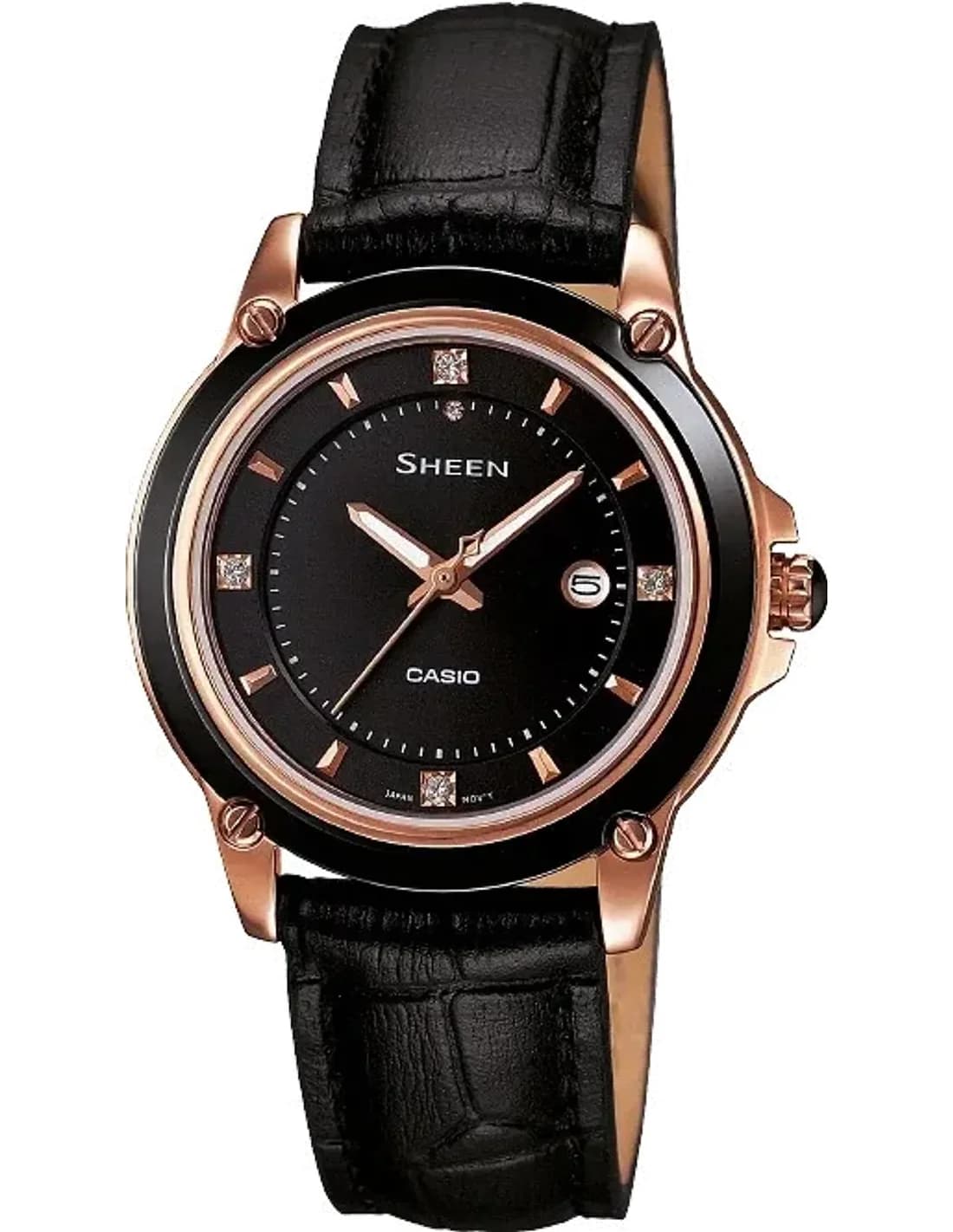 Montre Femme Casio Sheen SHE-4507GL-1AER Noir