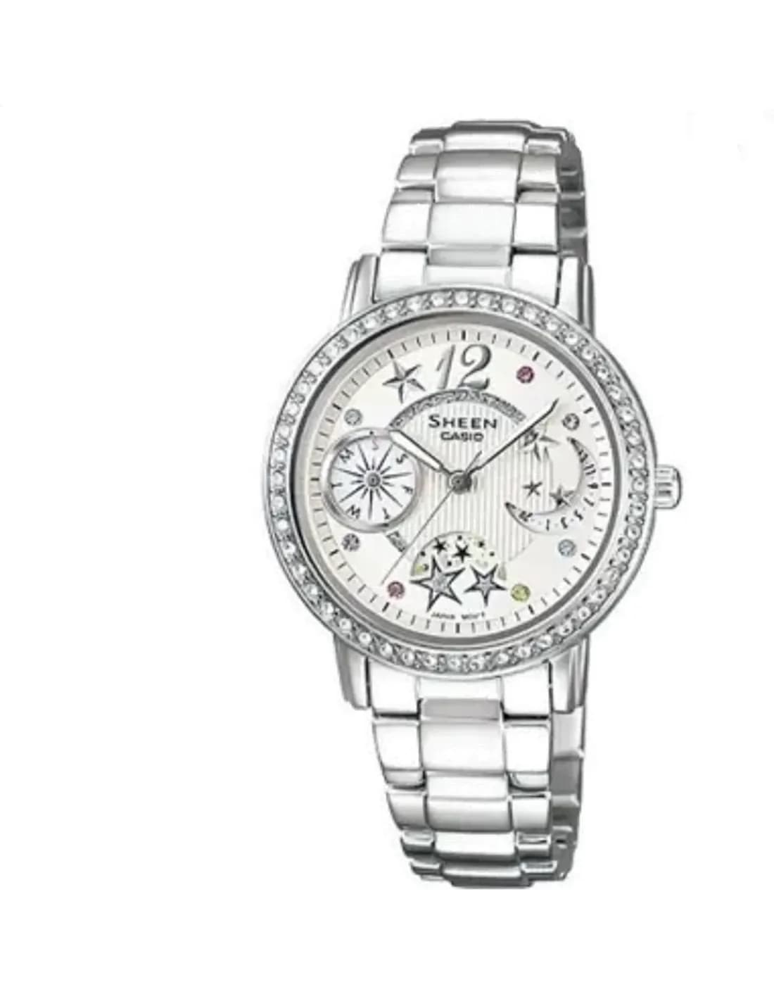 Montre Femme Casio Sheen SHN-3019D-7A Argent