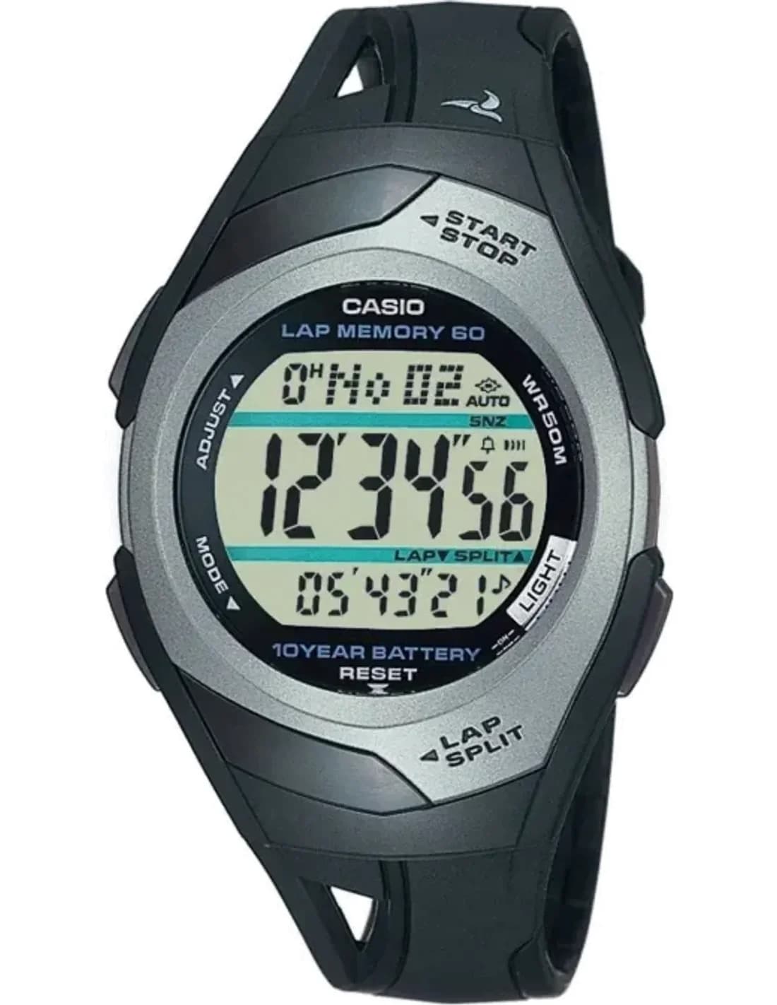 Montre Mixte Casio STR-300C-1VER Noir