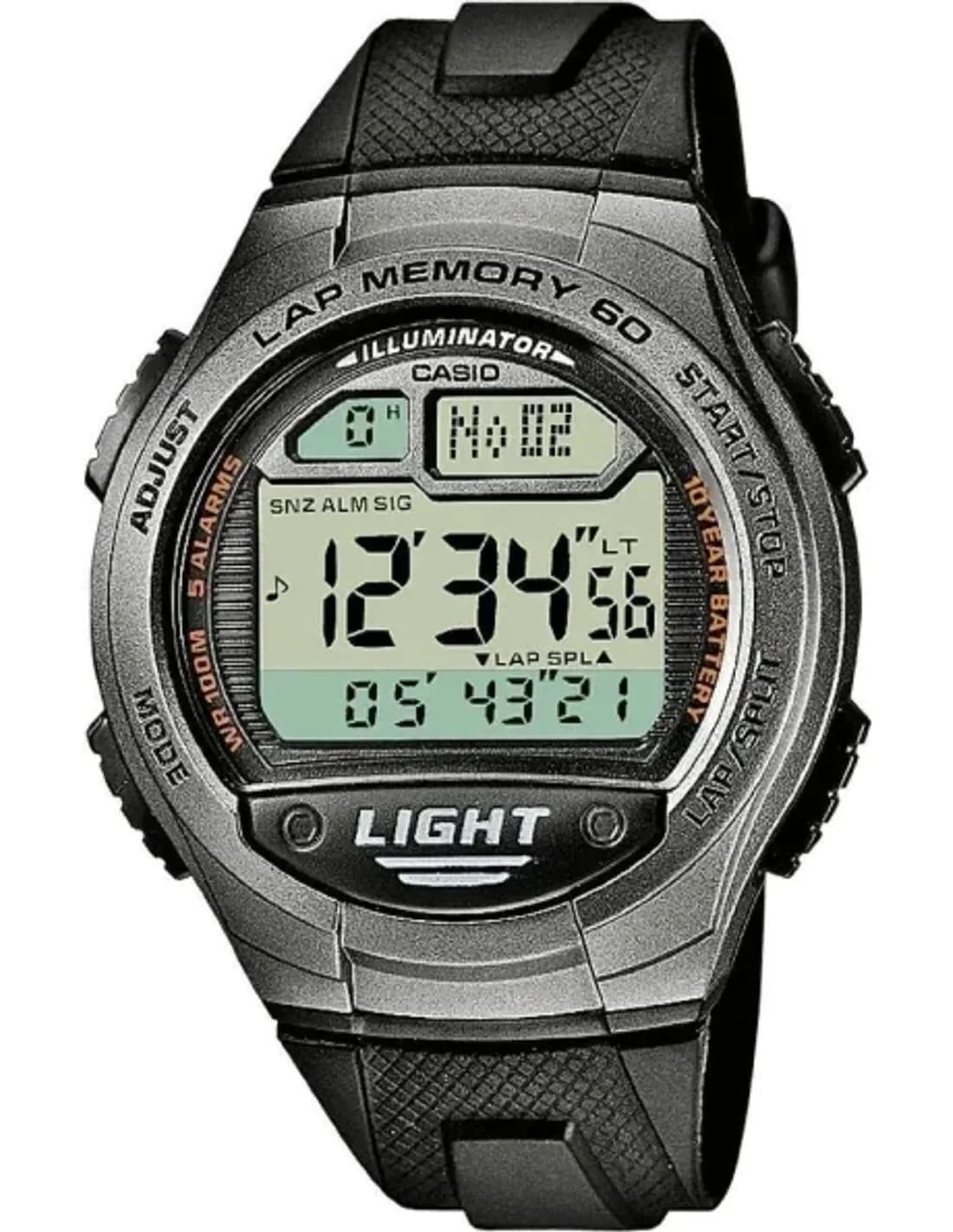Montre Homme Casio Collection W-734-1AVEF Noir