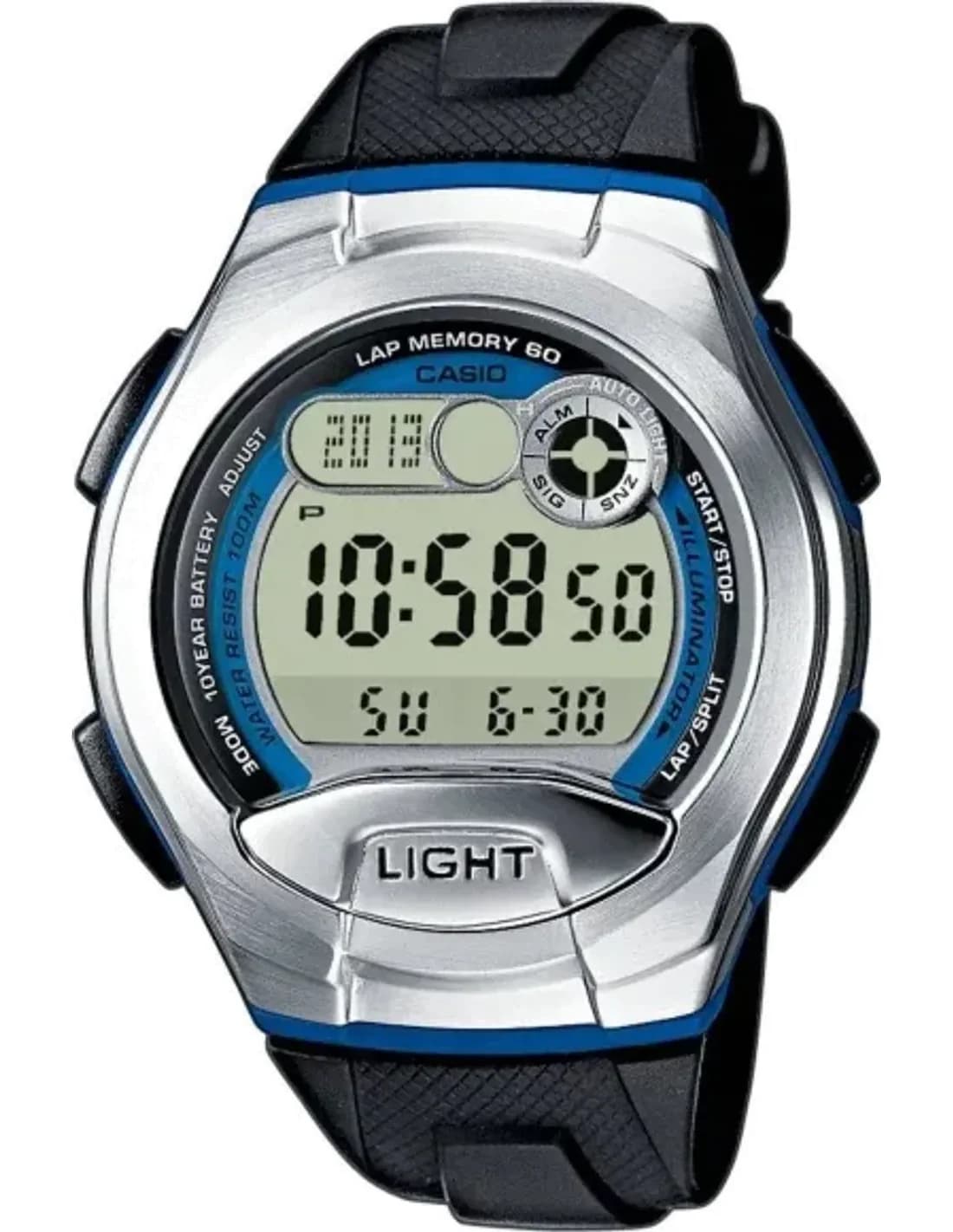 Montre Homme Casio Collection W-752-2BVES Noir
