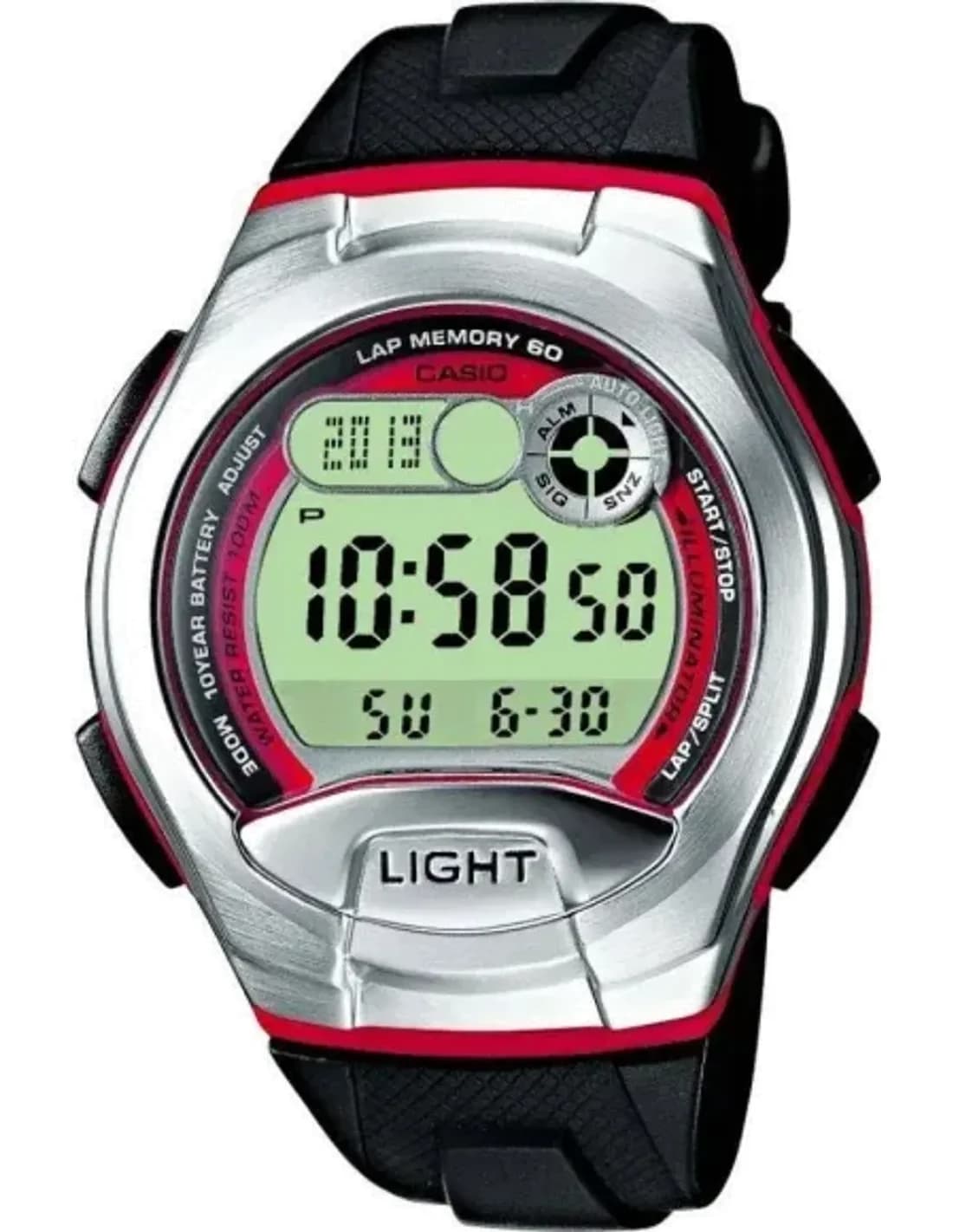 Montre Homme Casio Collection W-752-4BVES Noir