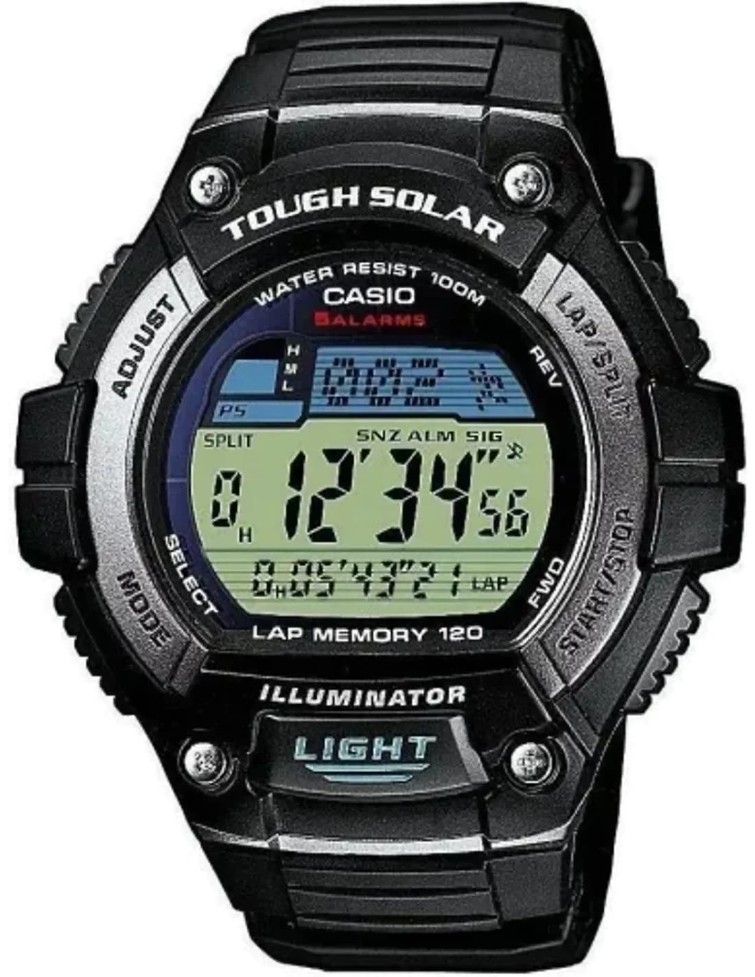 Montre Homme Casio Collection W-S220-1AVEF Noir