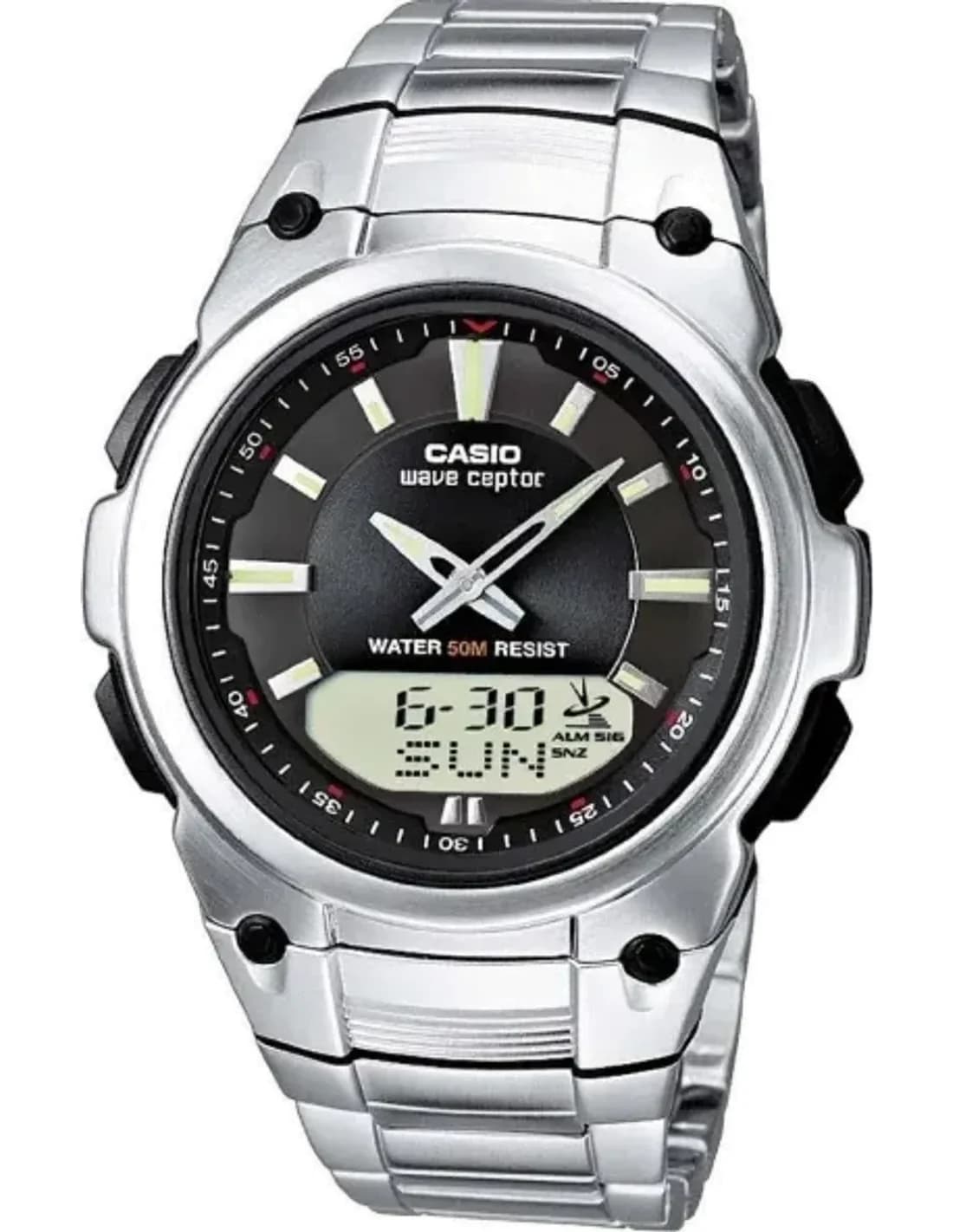 Montre Homme Casio Wave Ceptor Radio Controlled WVA-109HDE-1AVER