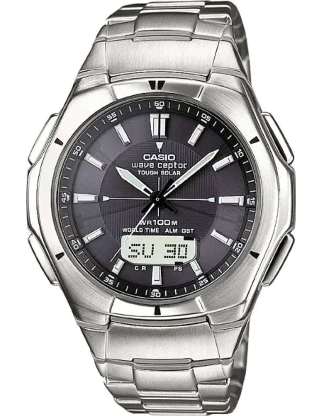 Montre Homme Casio WVA-620DE-1AVER Argent