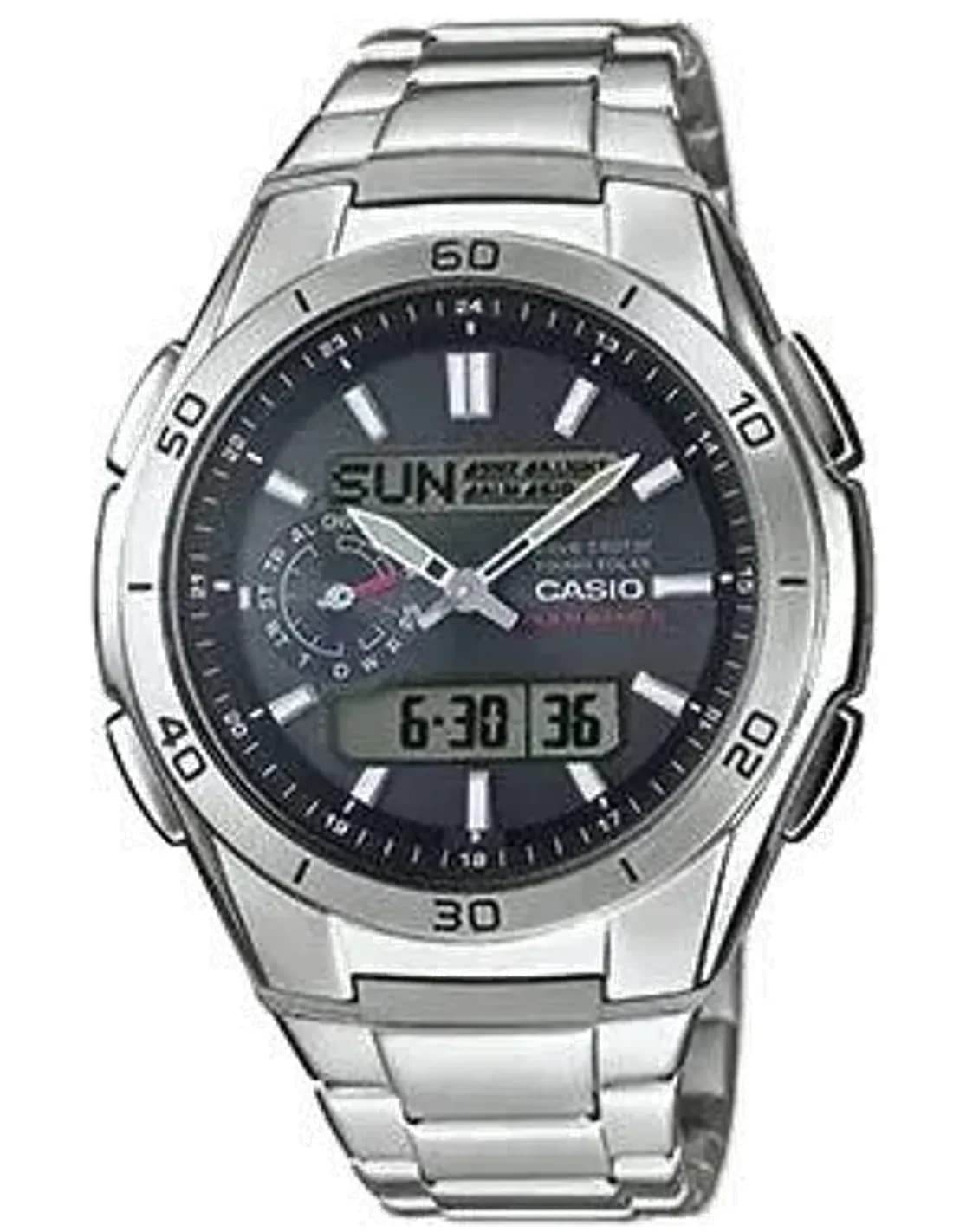 Montre Homme Casio Waveceptor WVA-M650D-1AJF Argent