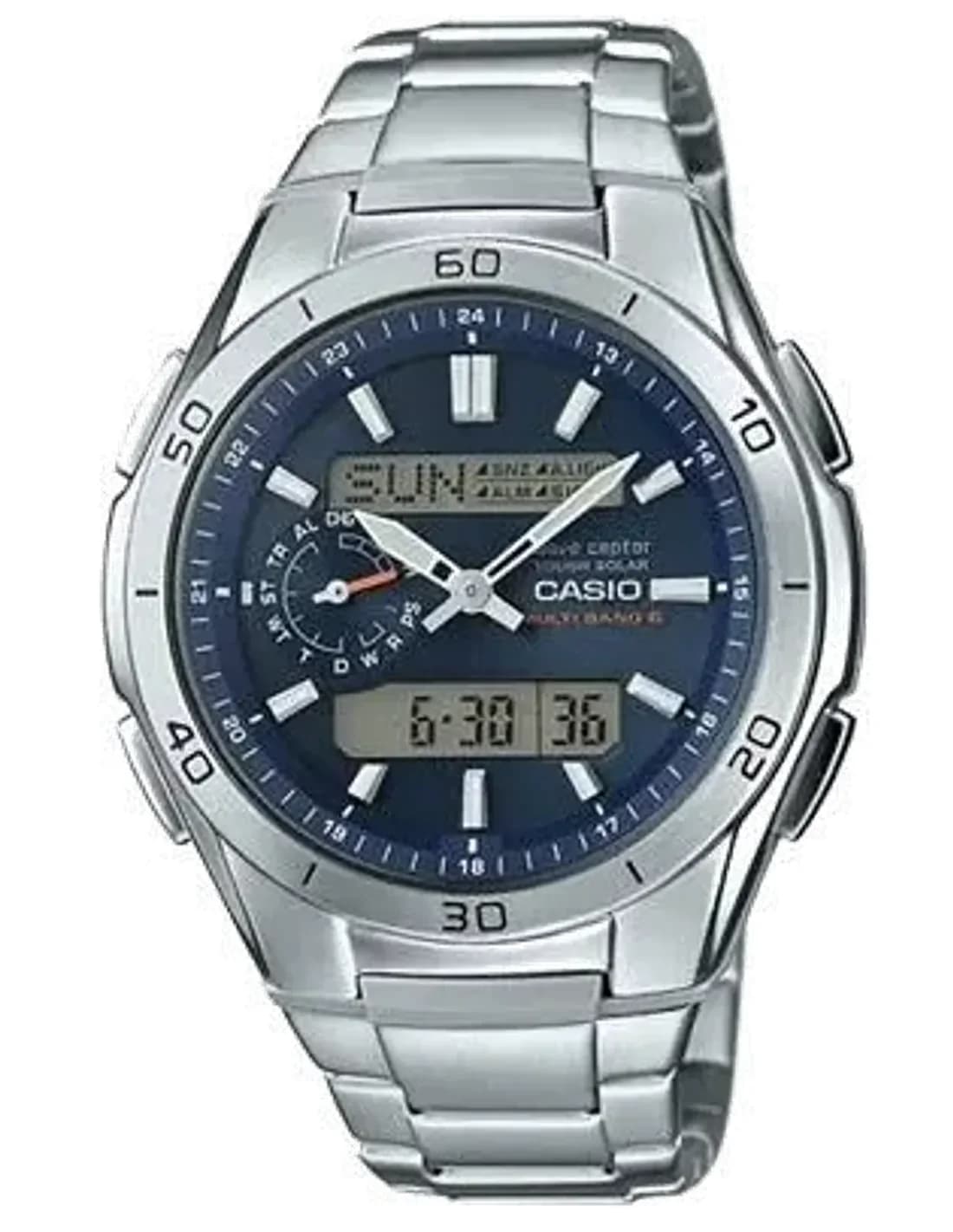 Montre Homme Casio Waveceptor WVA-M650D-2AER Argent
