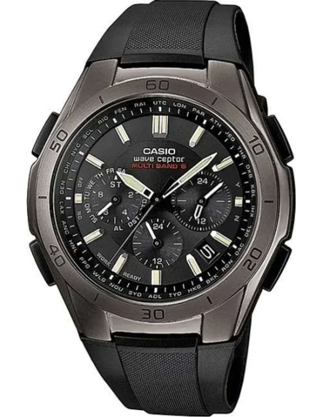 Montre Homme Casio Waveceptor WVQ-M410B-1AER Noir