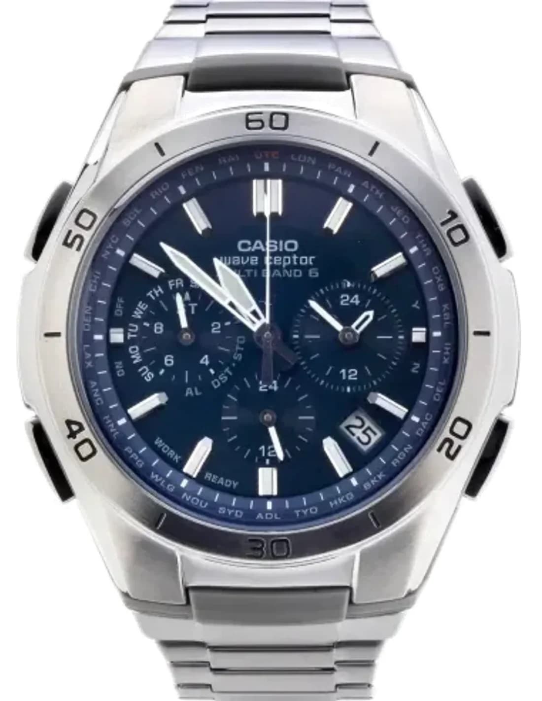 Montre Homme Casio Waveceptor WVQ-M410DE-2A2ER Argent
