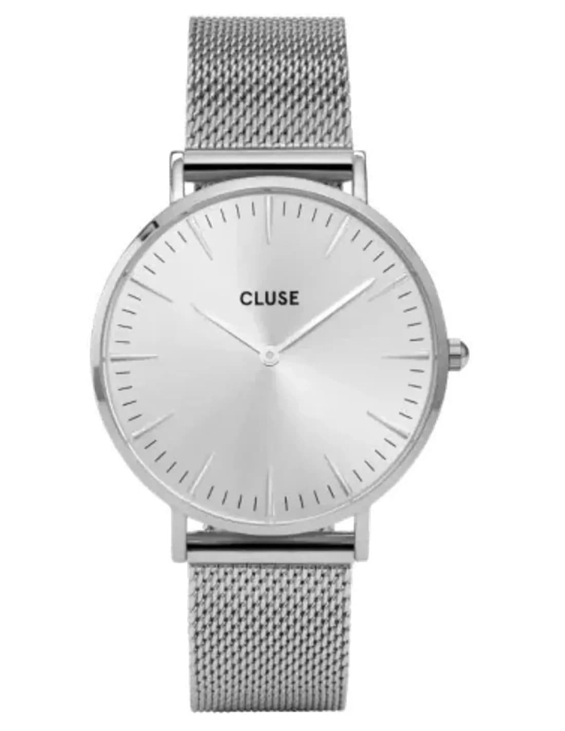 Montre Cluse La Bohème CL18114 Bracelet en maille milanaise argenté