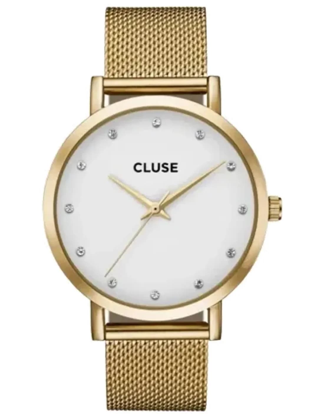 Montre Femme Cluse Pavane CL18302 Bracelet en maille milanaise doré
