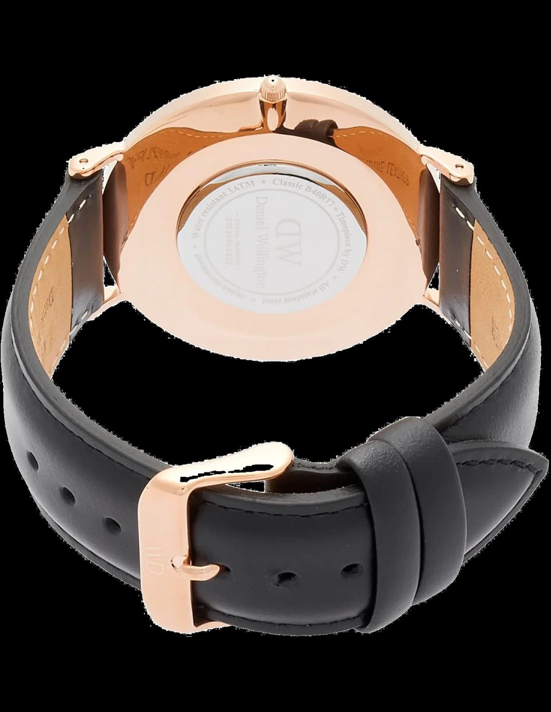 Montre Daniel Wellington DW00100007 homme détail cadran blanc