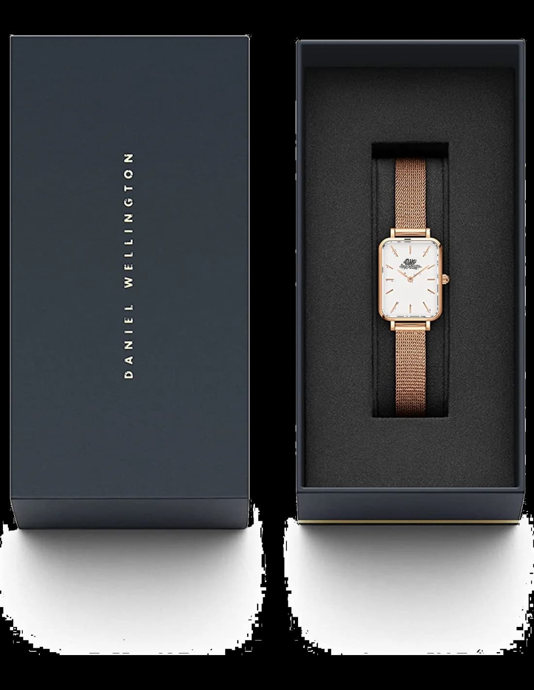 Montre Daniel Wellington DW00100431 femme détail cadran blanc