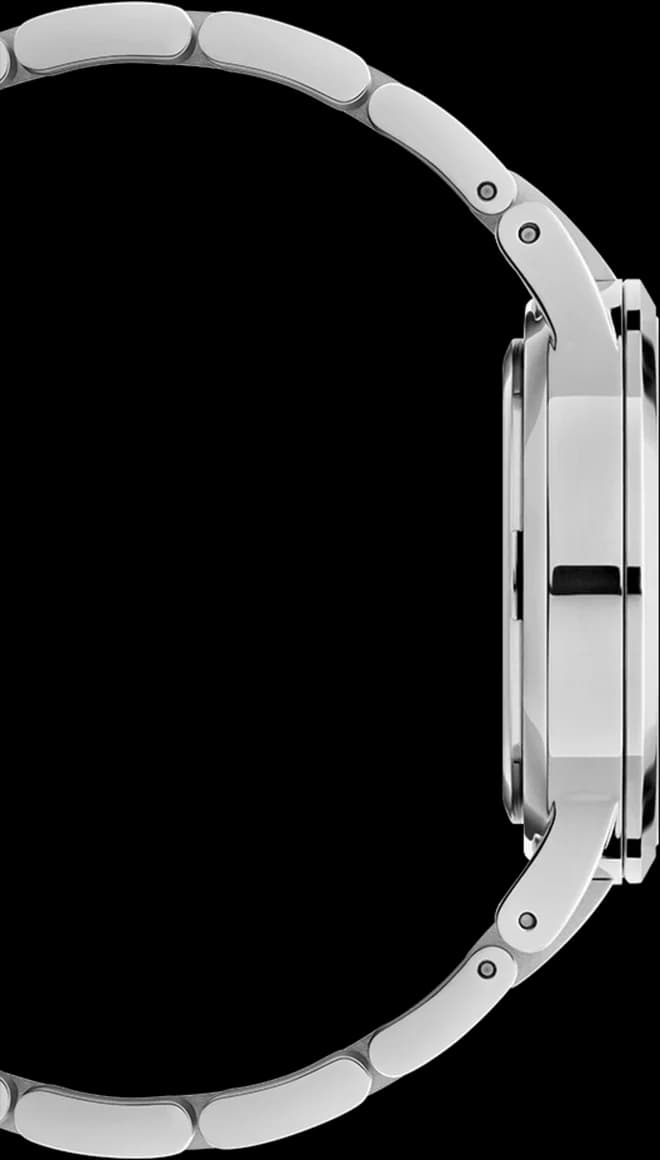 Montre Daniel Wellington DW00100540 femme détail bracelet acier