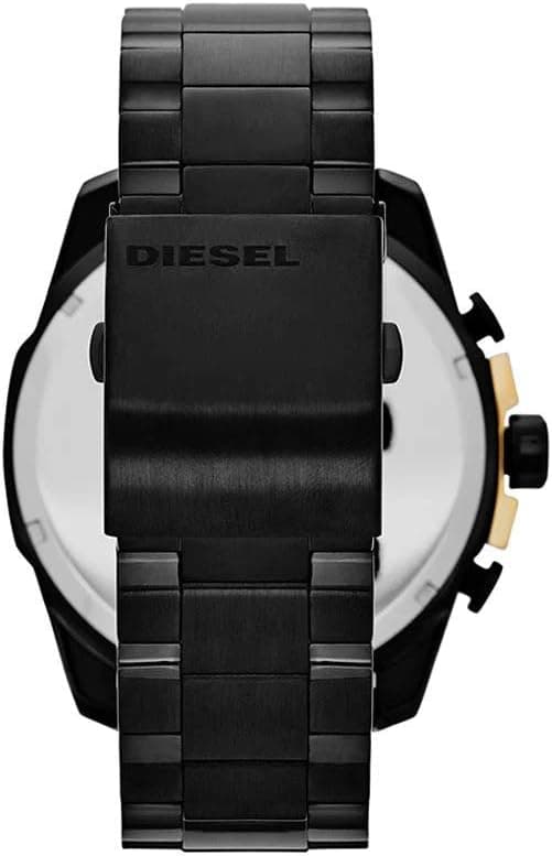 Montre Diesel DZ4338 homme détail cadran noir