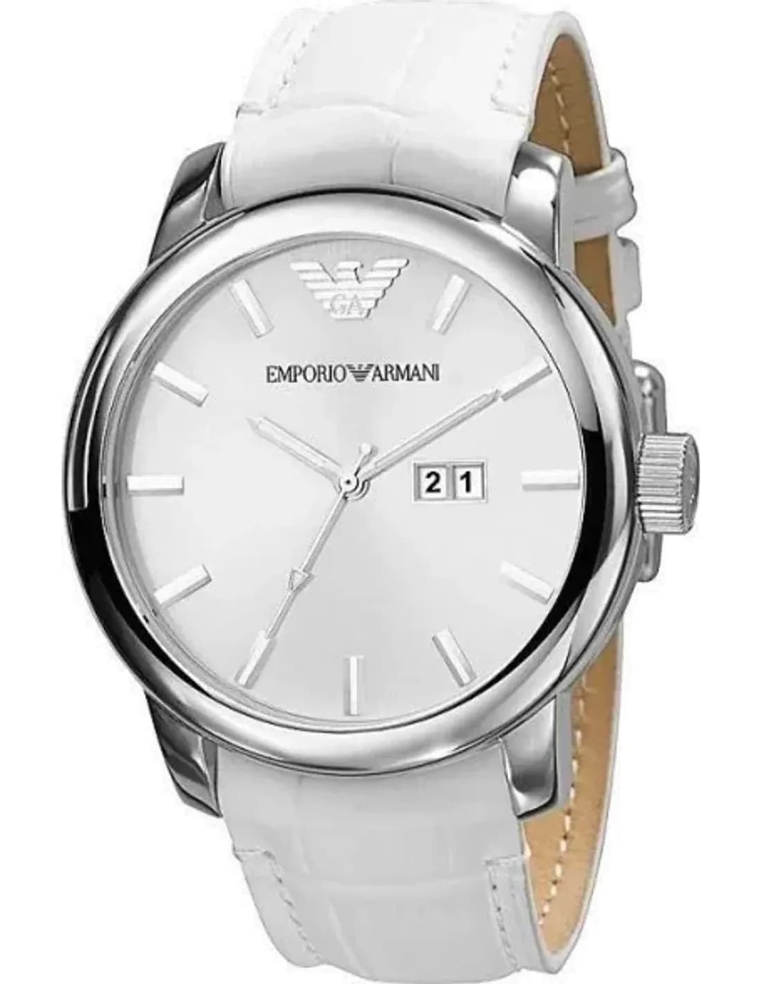 Montre Homme Armani Classic AR0495 Blanc