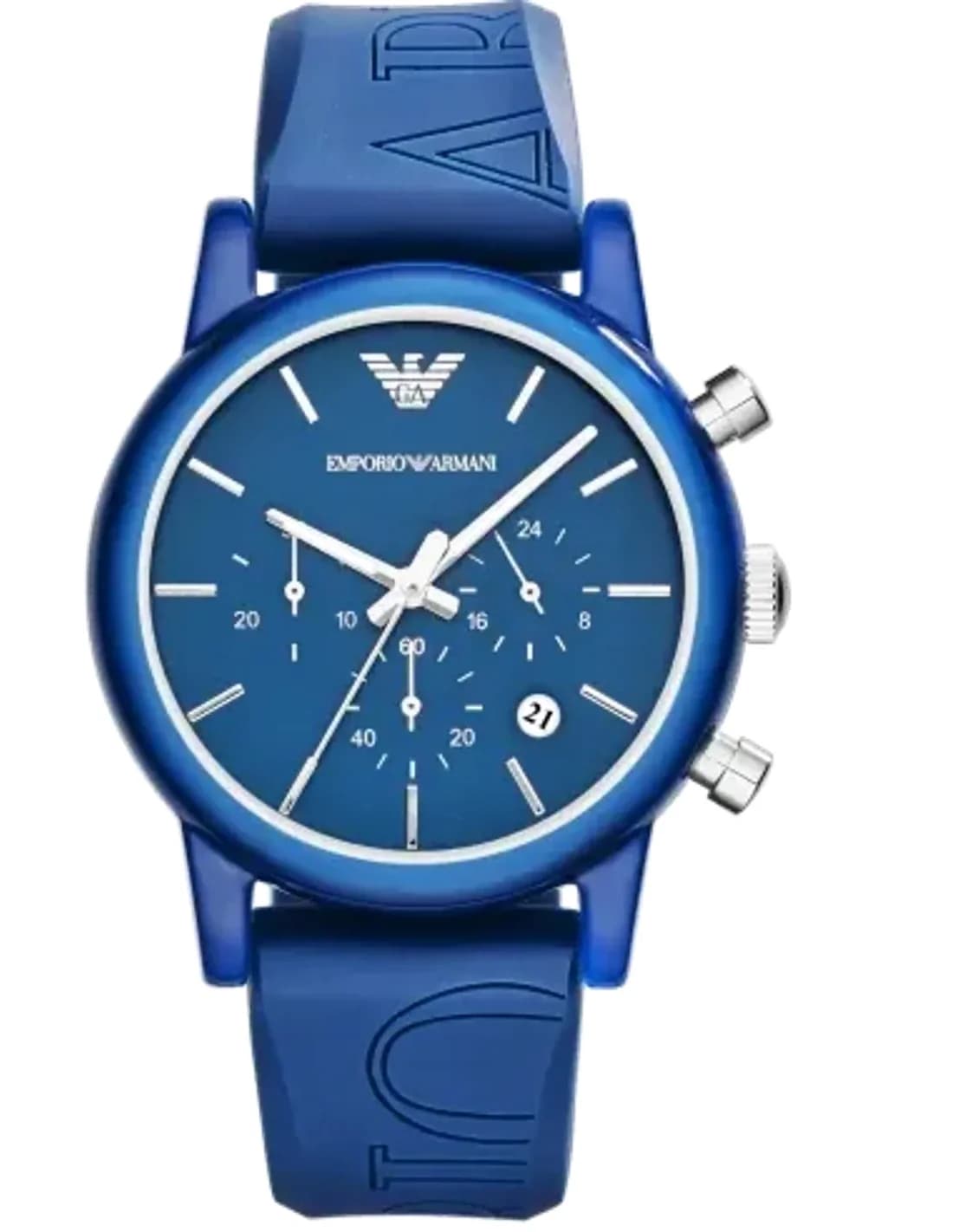 Montre Emporio Armani Chronomètre AR1058 Bleue
