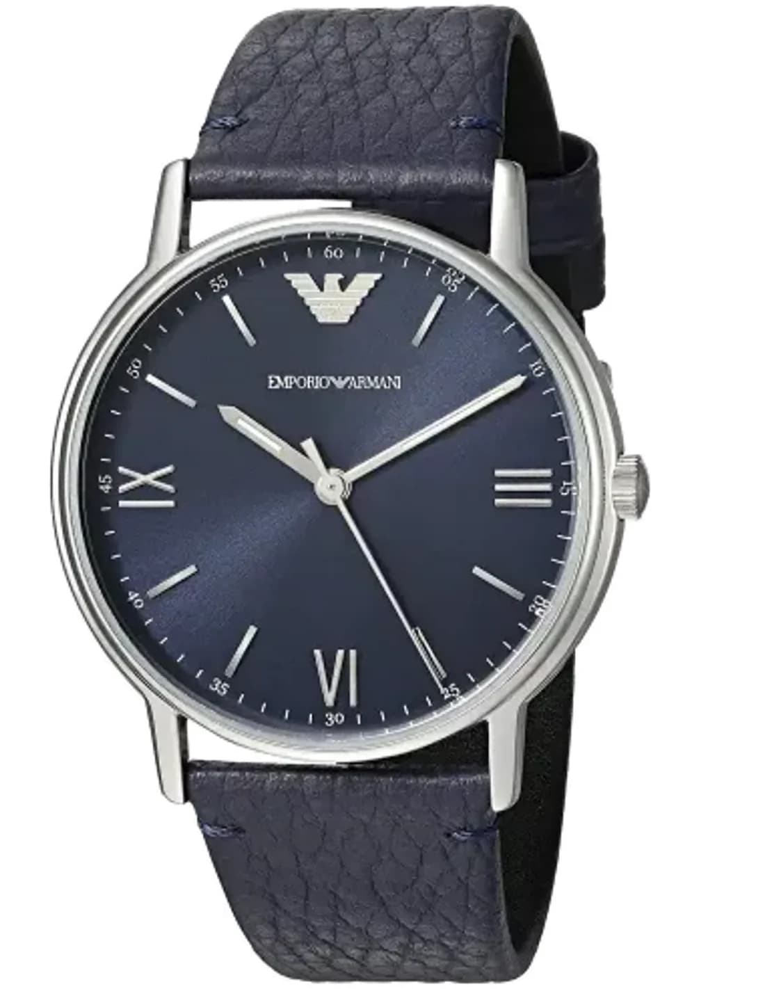 Montre Homme Emporio Armani Kappa AR11012 Bracelet Cuir Bleu