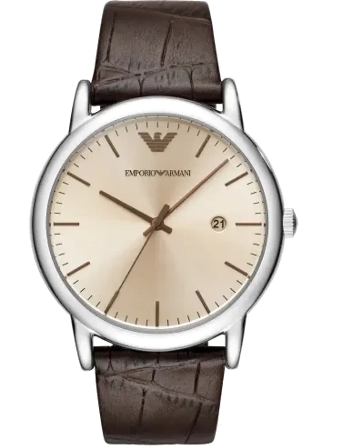 Montre Homme Armani Luigi AR11096 bracelet en cuir