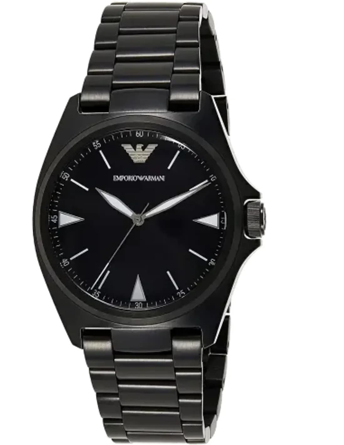 Montre Emporio Armani AR11257 Nicola en Acier à Maille Milanaise
