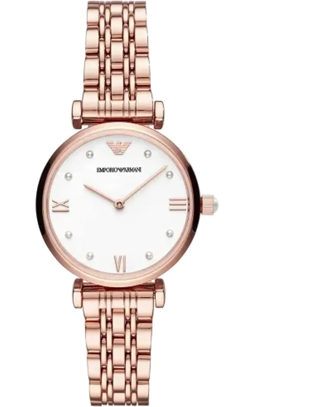 Emporio Armani AR11267 Rose Gold Stainless Steel Women's Watch
