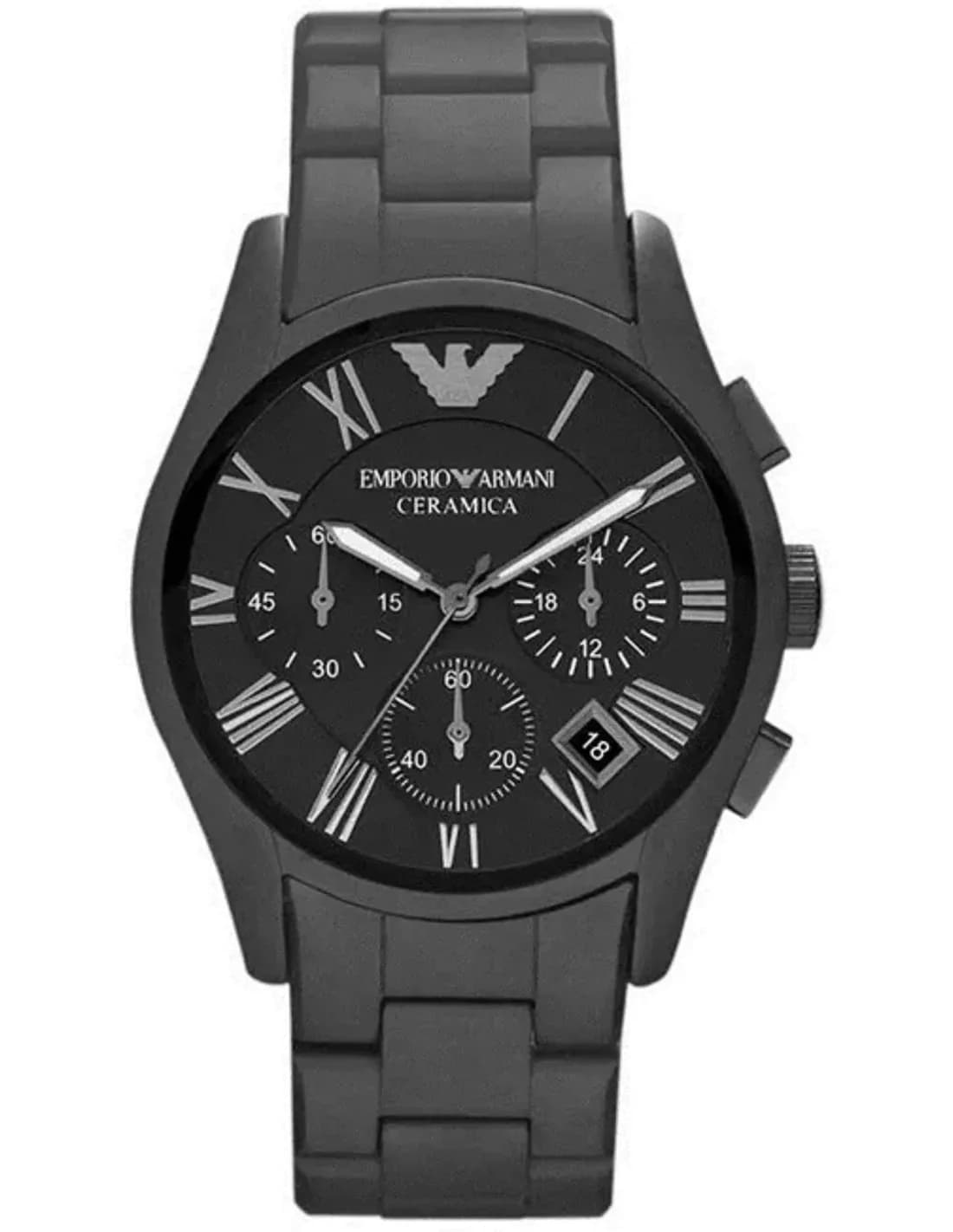 Montre Homme Emporio Armani Ceramica AR1457 Chronographe