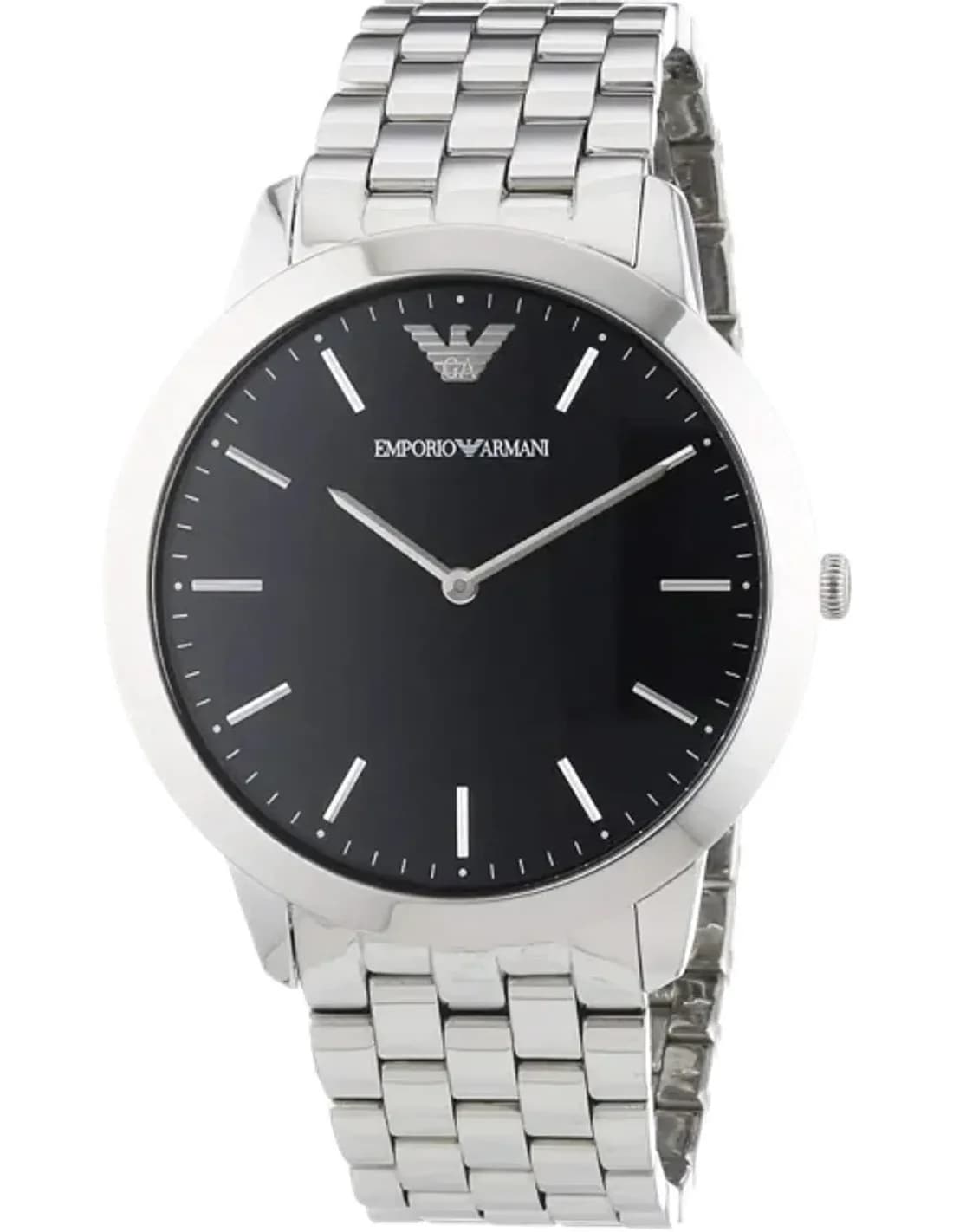 Montre Homme Armani Retro AR1744 Argent