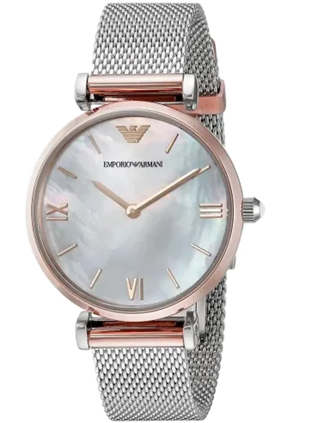 Montre Femme Emporio Armani AR2067 Argentée à Maillons