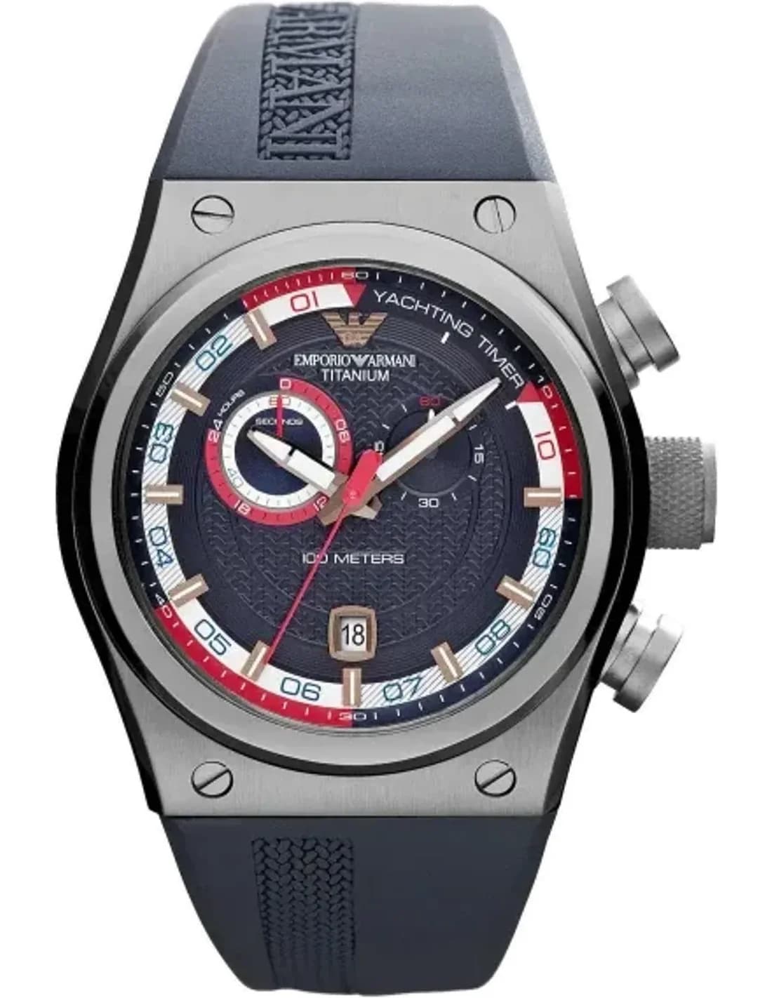 Montre Homme Emporio Armani AR6107 Edition limitée boîtier en titane