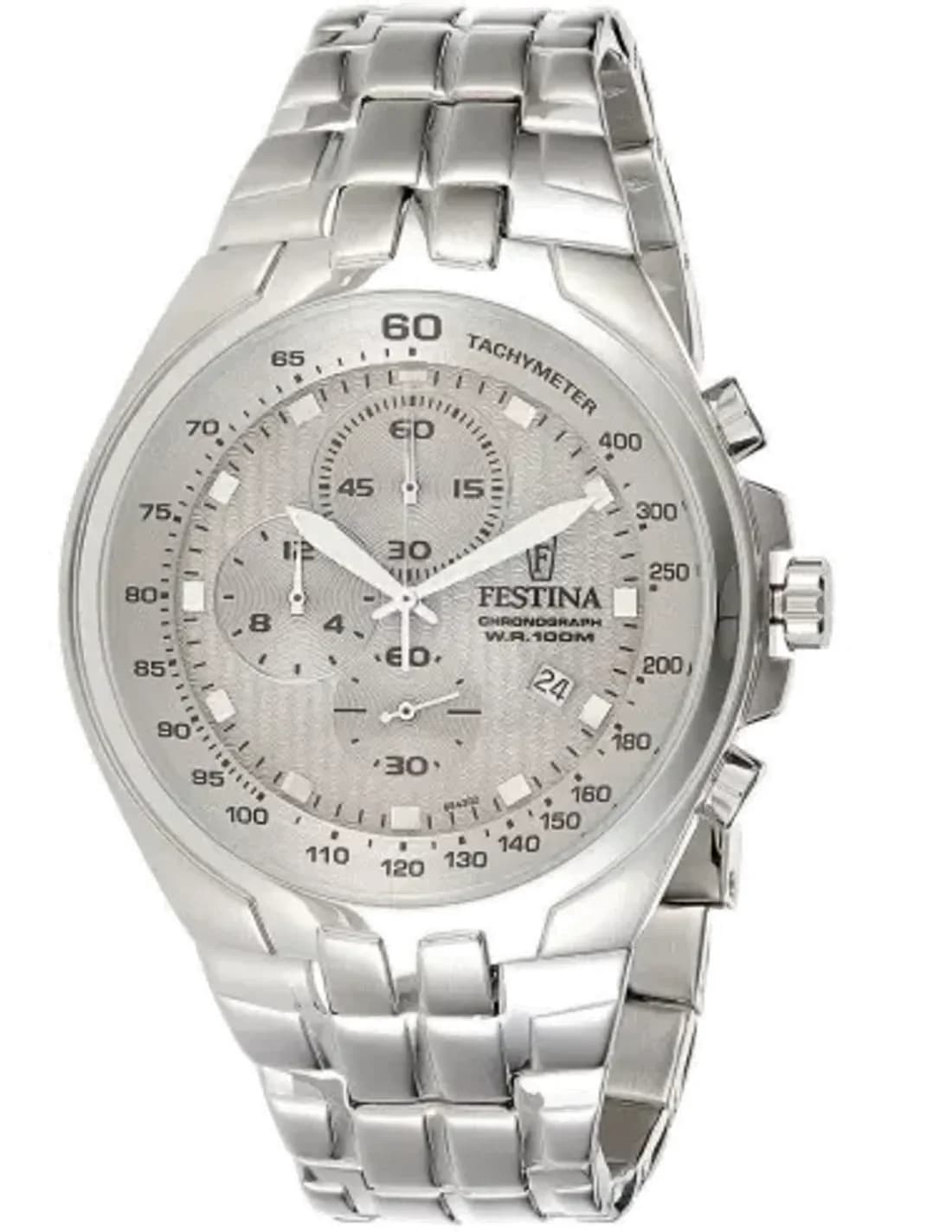 Festina F6843/2 Silver Sport Watch in Stainless Steel