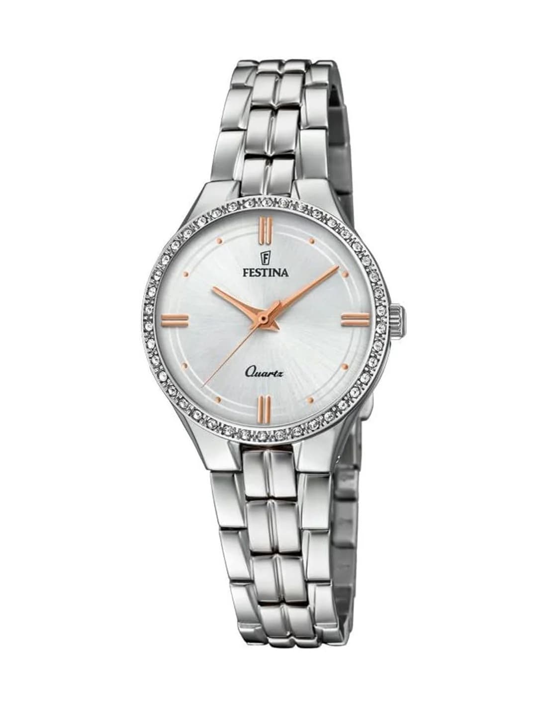 Montre Femme Festina F20218/1 Argentée à Maillons