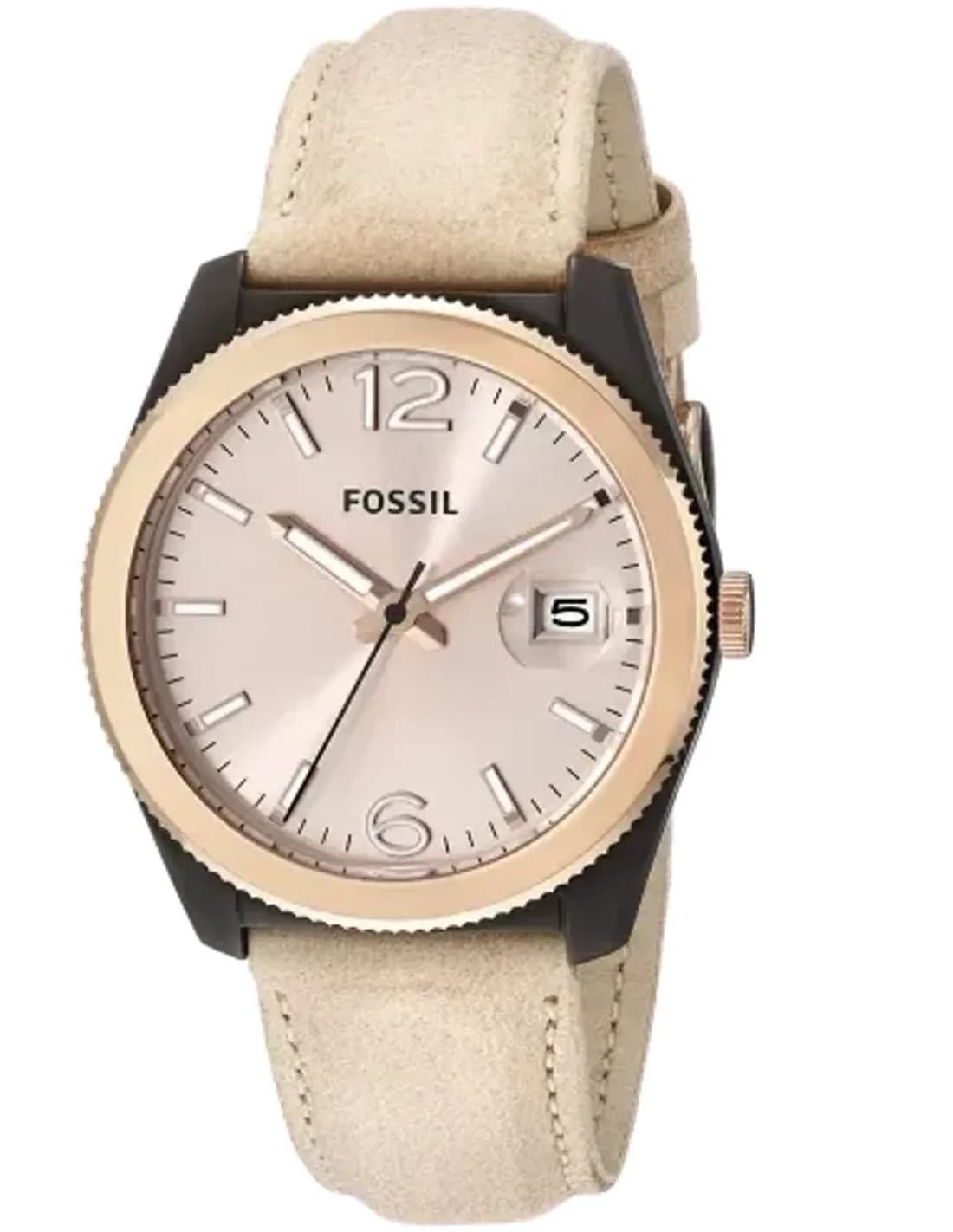 Montre Femme Fossil Perfect Boyfriend ES3777 Beige