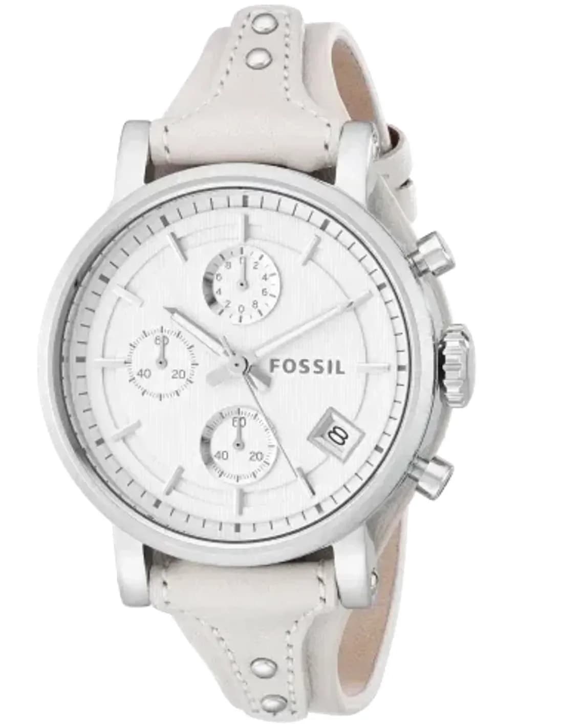 Montre Femme Fossil Original Boyfriend ES3811 Blanc