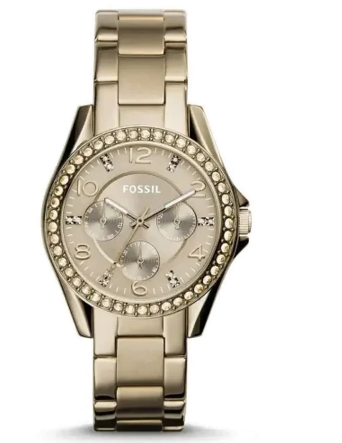 Montre Femme Fossil Riley ES3824 Or