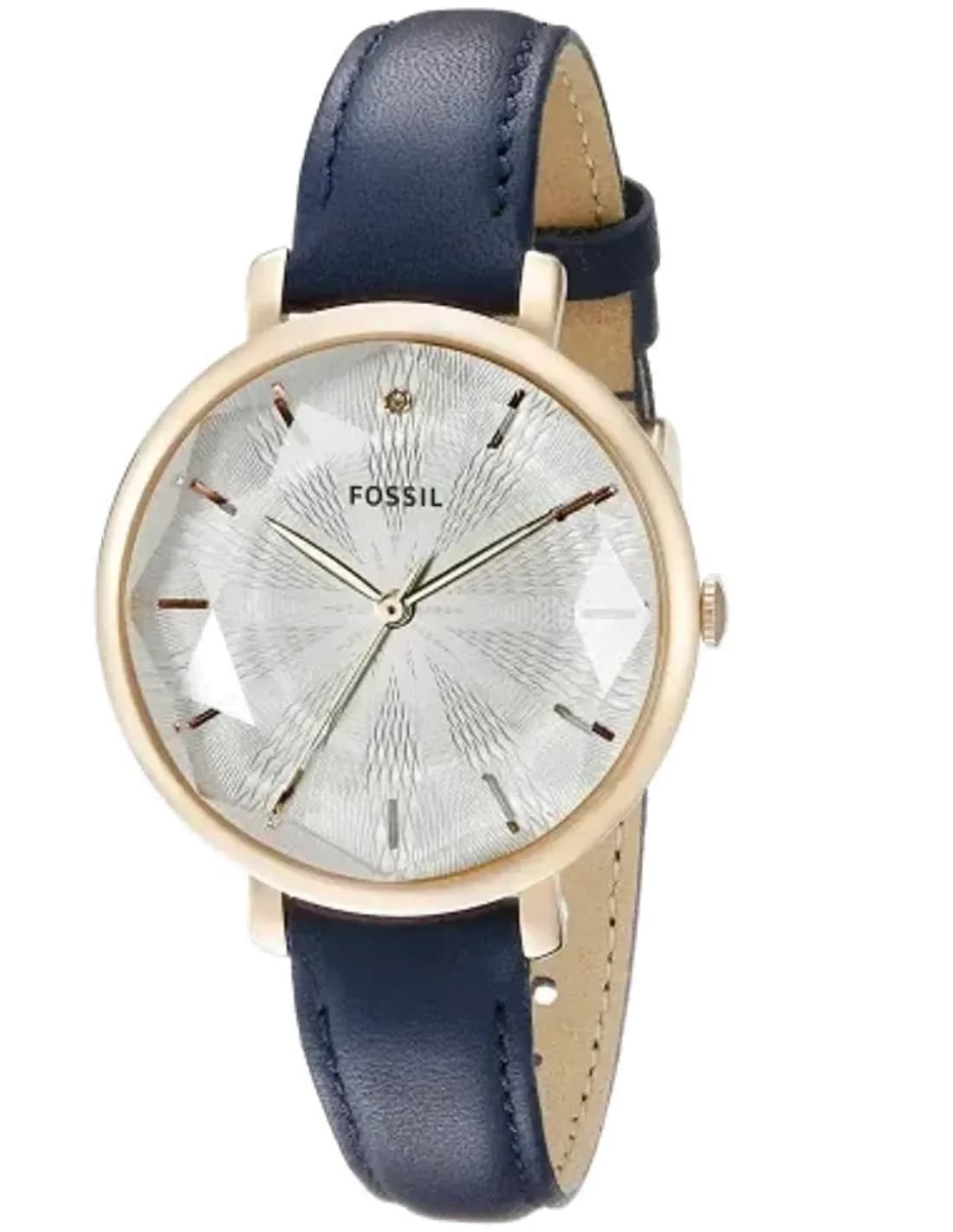 Montre Femme Fossil Jacqueline ES3864 Bleu
