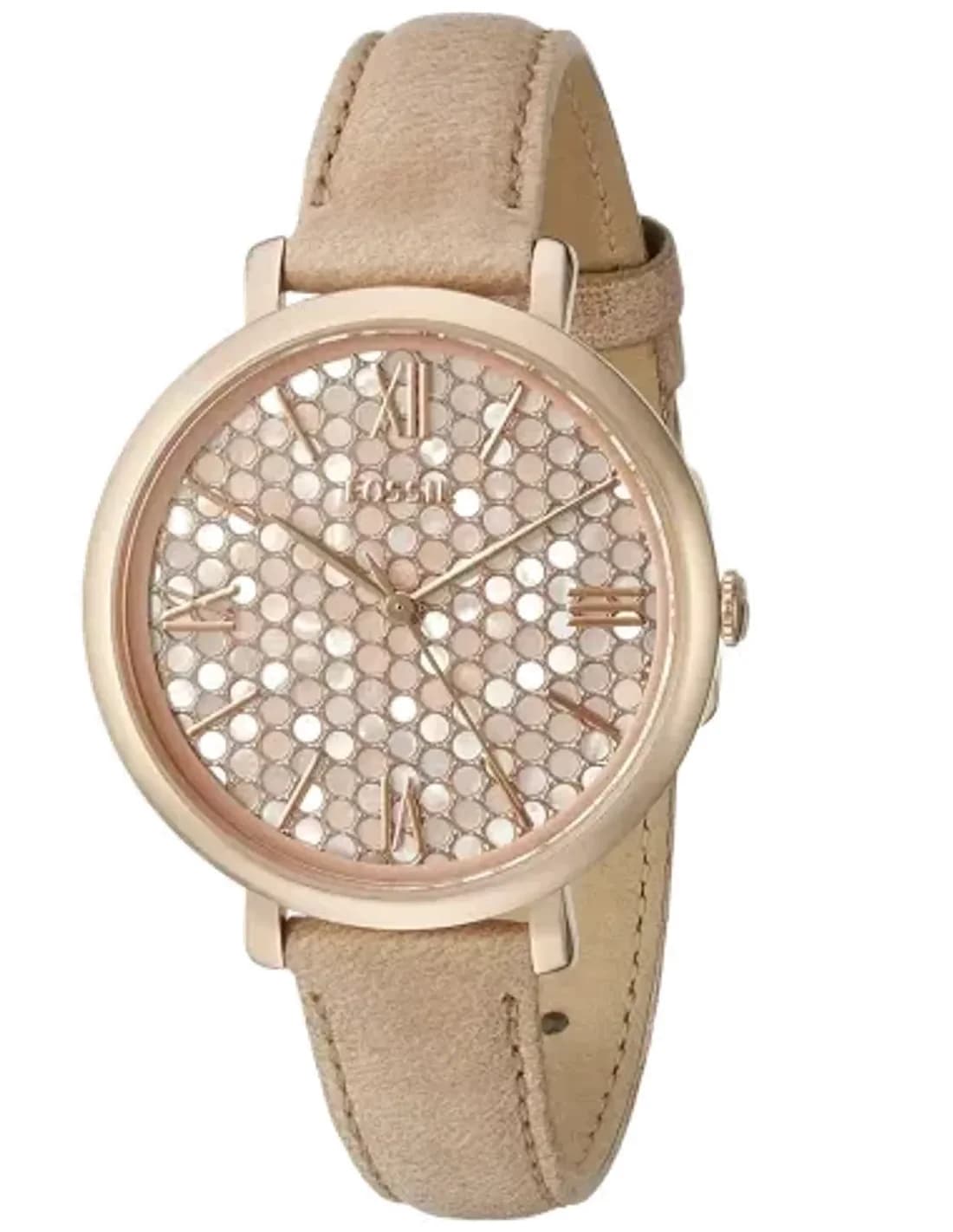 Montre Femme Fossil Jacqueline ES3866 Beige