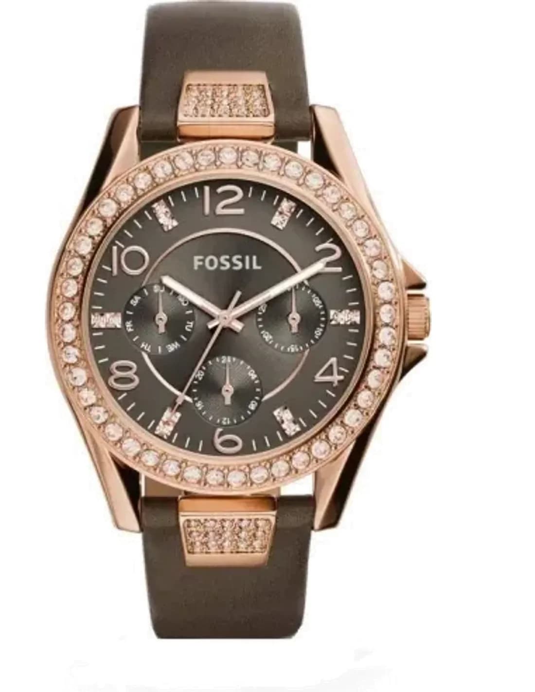 Montre Femme Fossil Riley ES3888 Gris