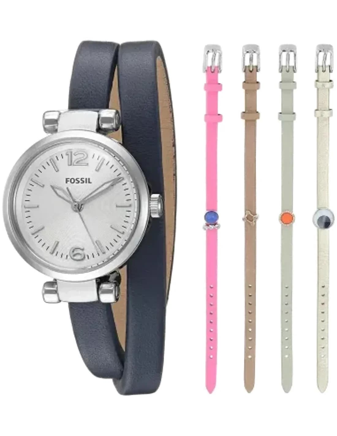 Montre Femme Fossil Georgia ES4095SET Bleu