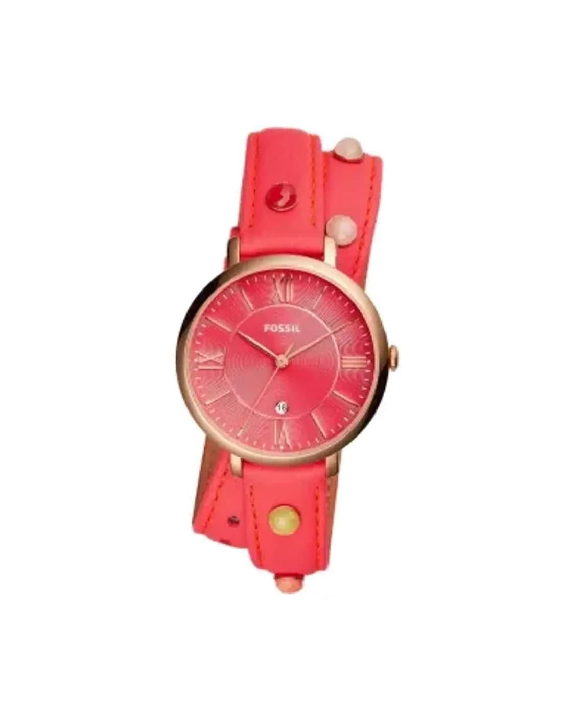 Montre Femme Fossil Jacqueline ES4101 Rouge
