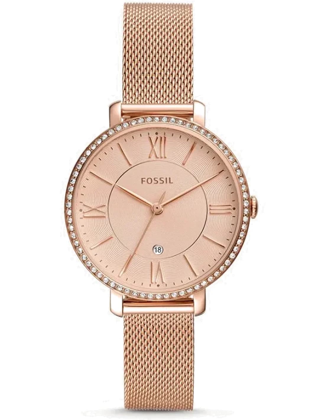 Fossil Jacqueline ES4628 rose gold stainless steel women's watch