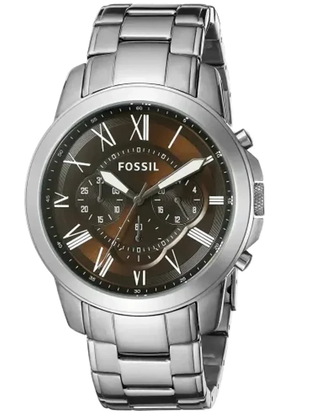 Montre Homme Fossil Grant FS5090 Gris