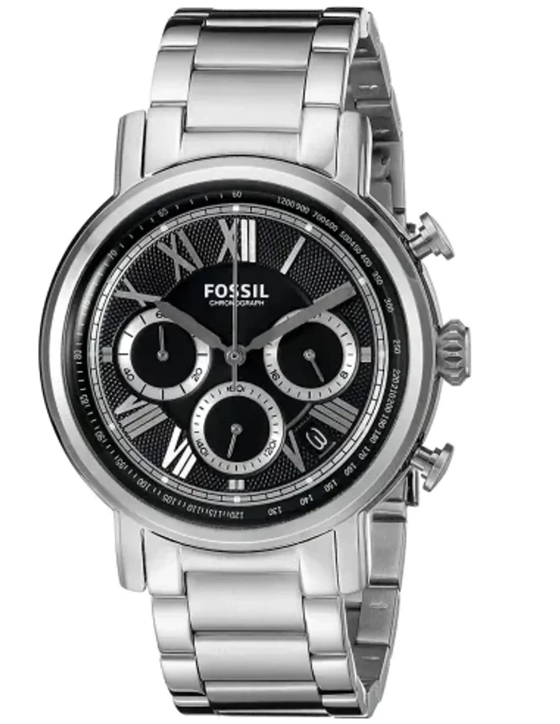 Montre Homme Fossil FS5104 Argent