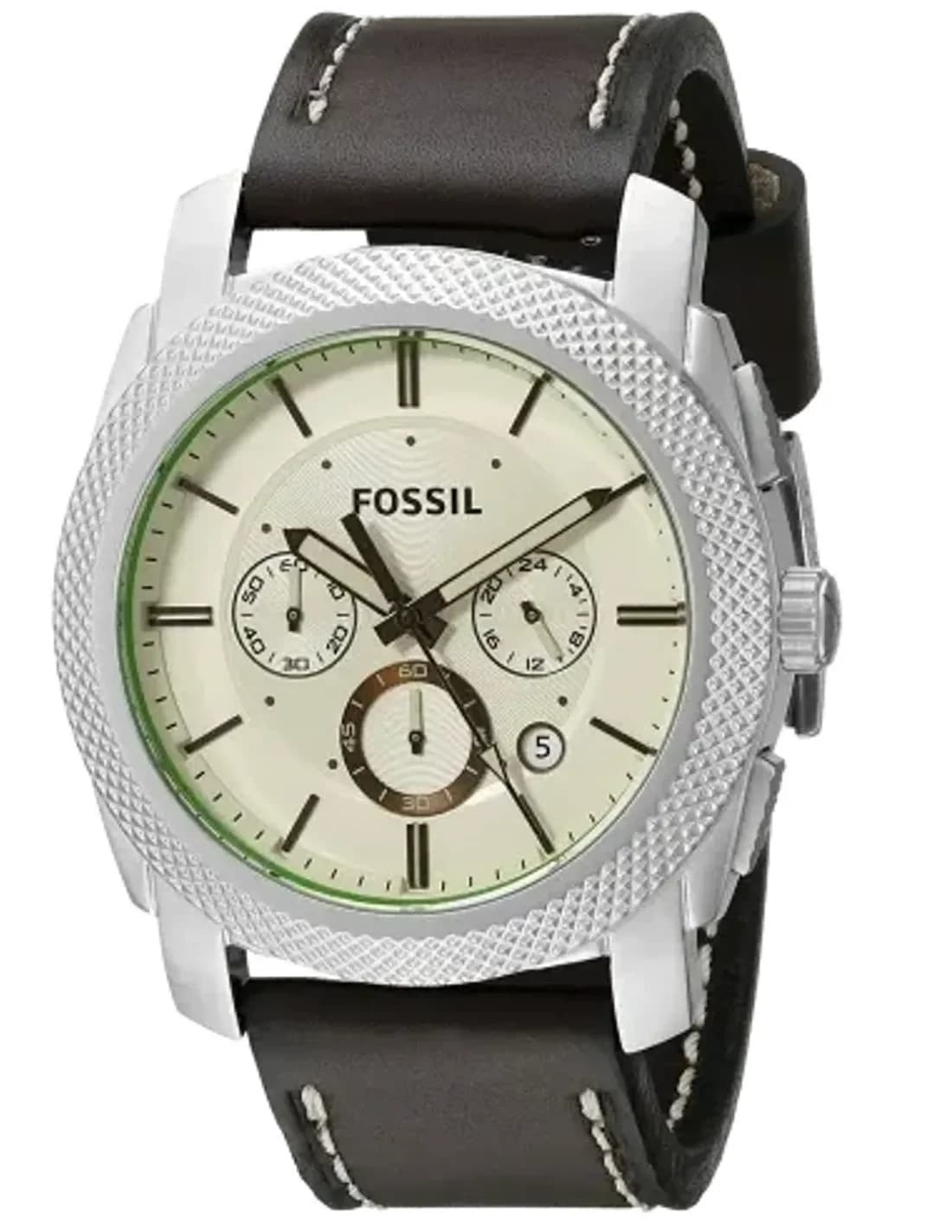 Montre Homme Fossil Machine FS5108 Marron