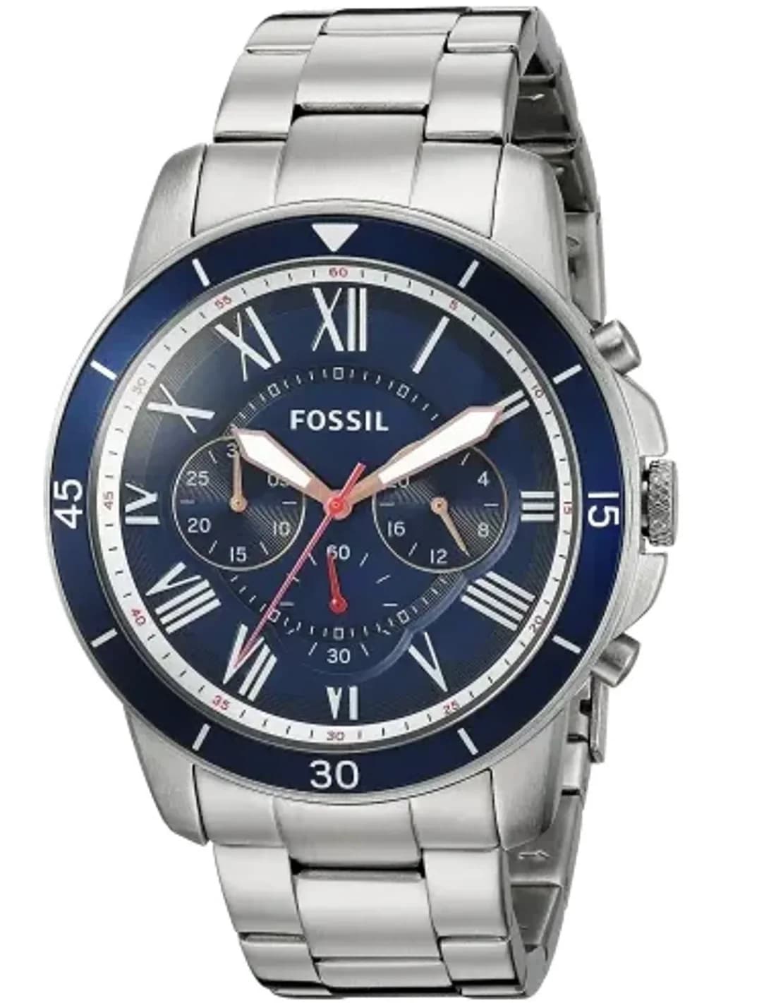 Fossil Men's Watch Grant FS5238 steel bracelet