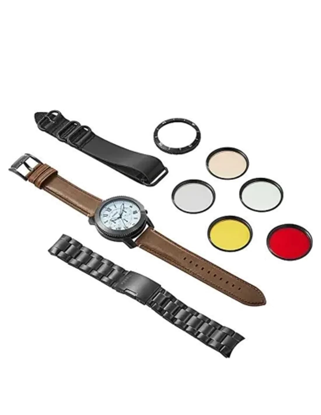Montre Homme Fossil Grant FS5250SET Noir