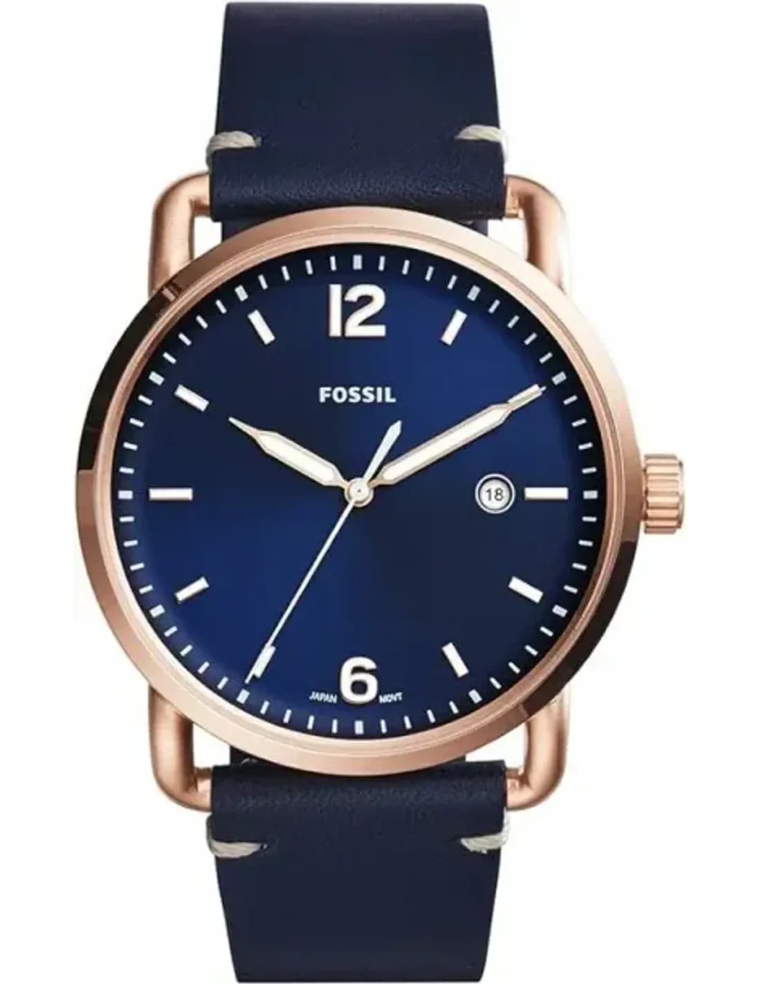 Montre Fossil FS5274 Cadran et Bracelet Bleu