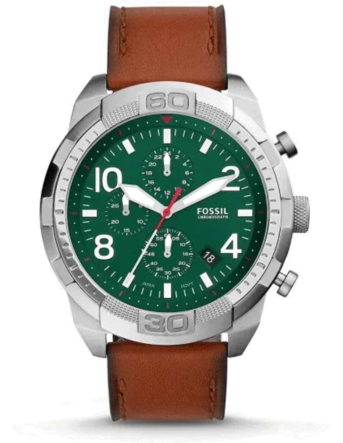 Fossil Bronson FS5738 green dial men's watch