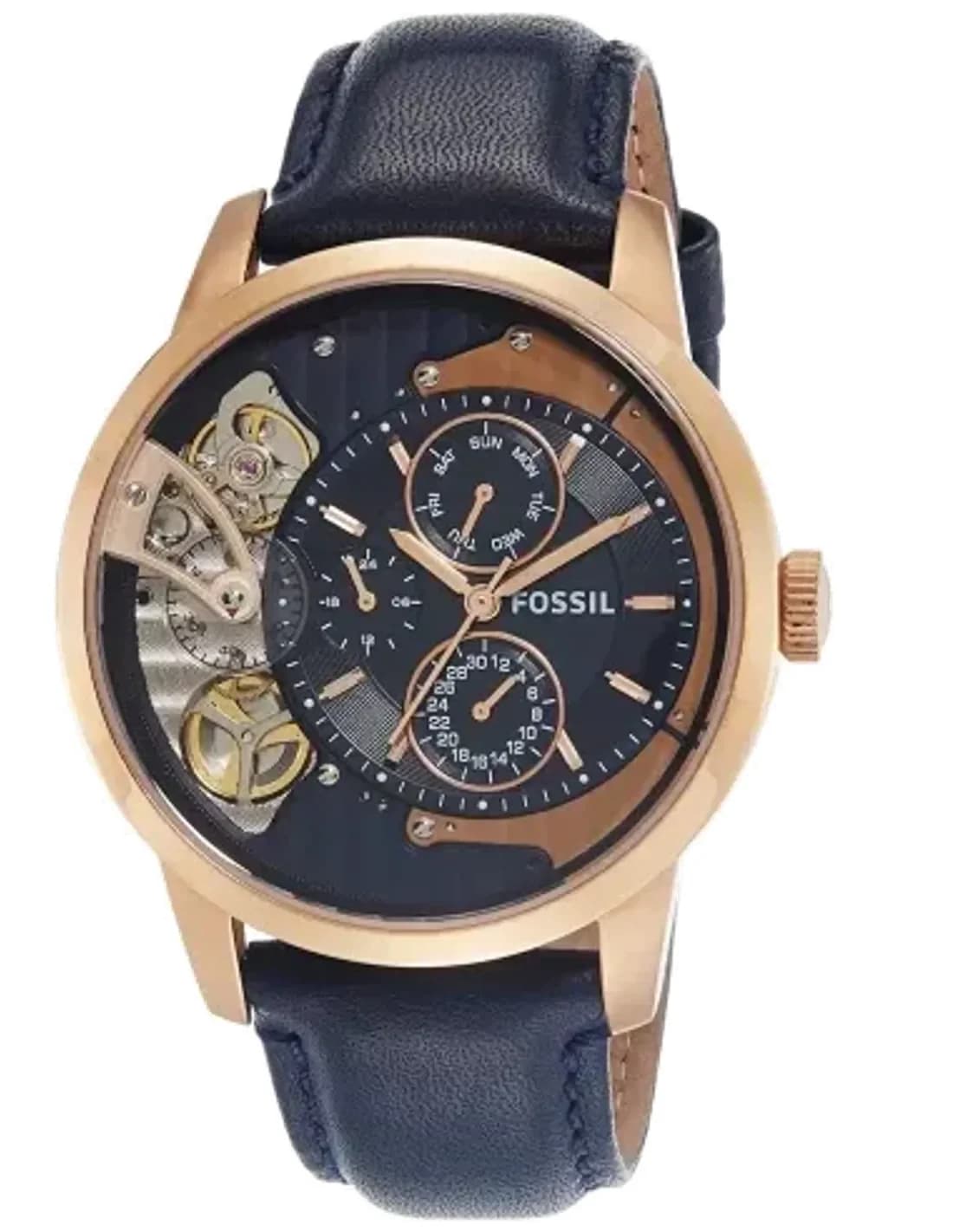 Montre Homme Fossil Automatique ME1138 Bleue