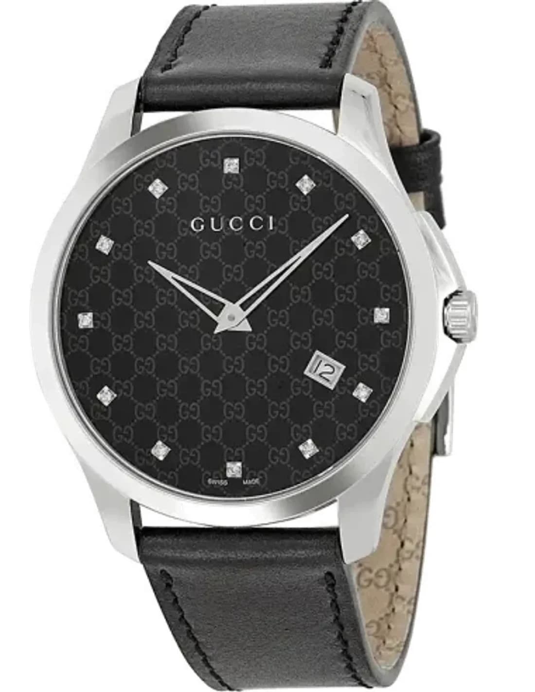 Montre Homme Gucci Timeless YA126305 Noir