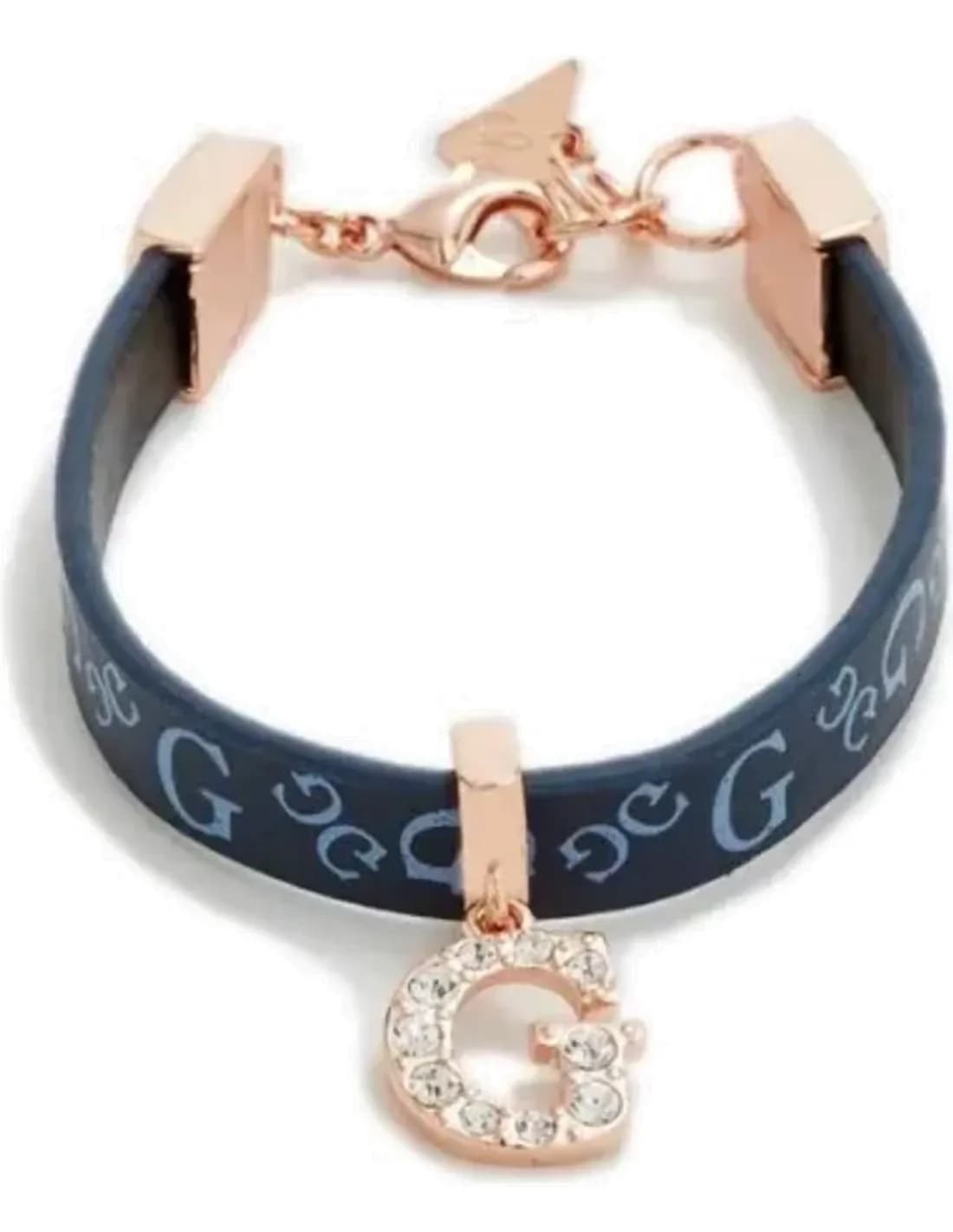 Bracelet Guess noir avec lettres G